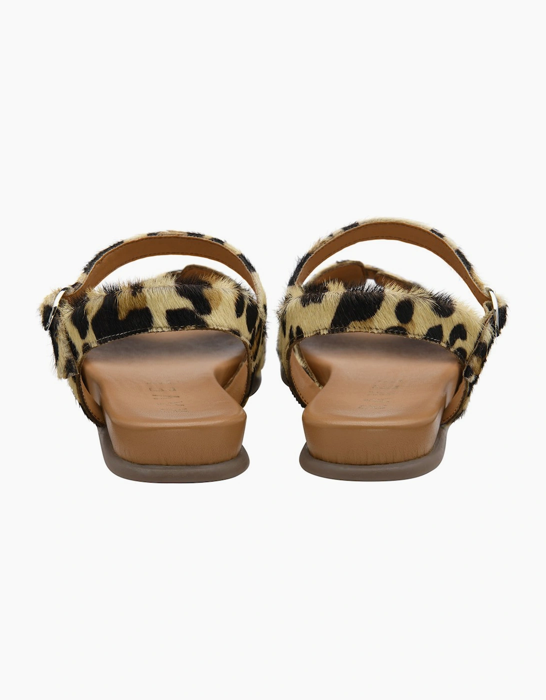 Ravel Women's Keld Womens Sandals - Leopard Print Leathe