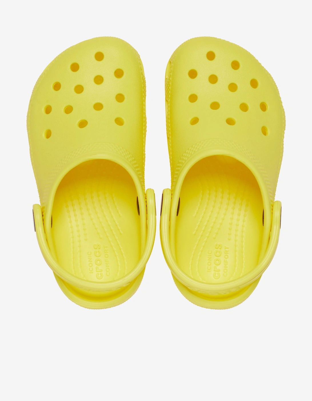 Boy's Crocs Kids Classic Clog in Yellow