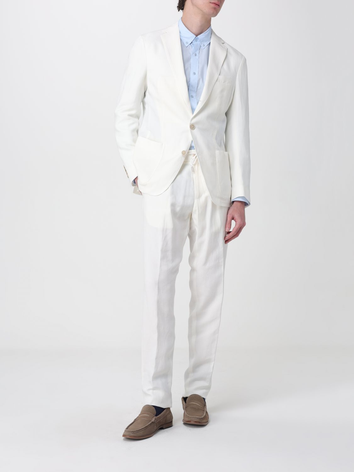 Suit Men color Blue