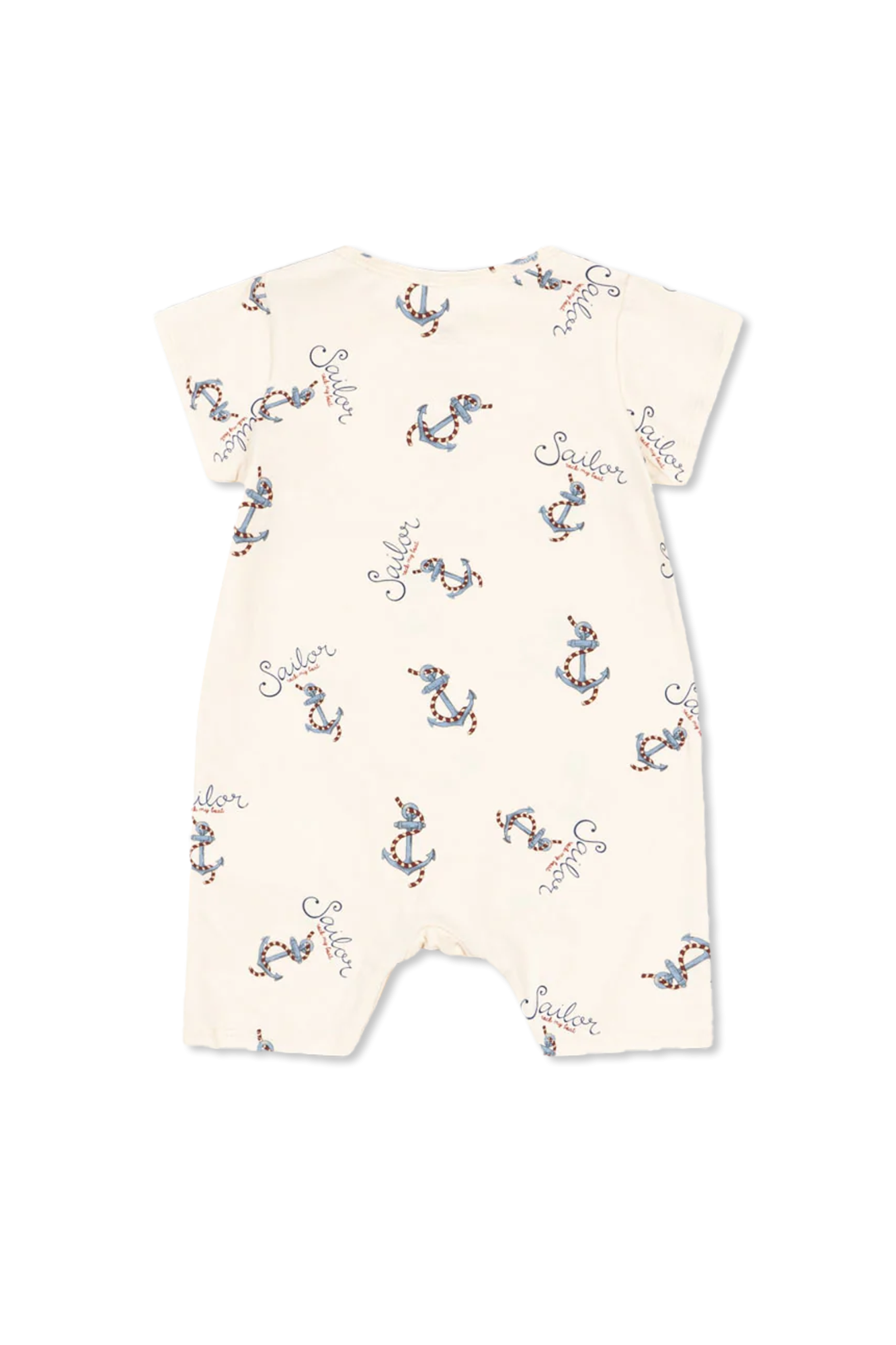 Konges Sløjd Bodysuit With Print, Unisex, Cream