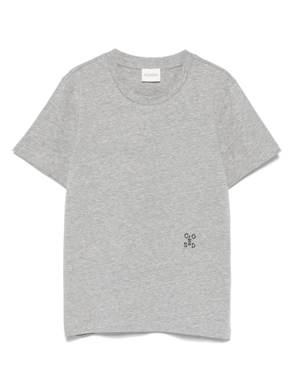 Closed logo-embroidered T-shirt - Grey