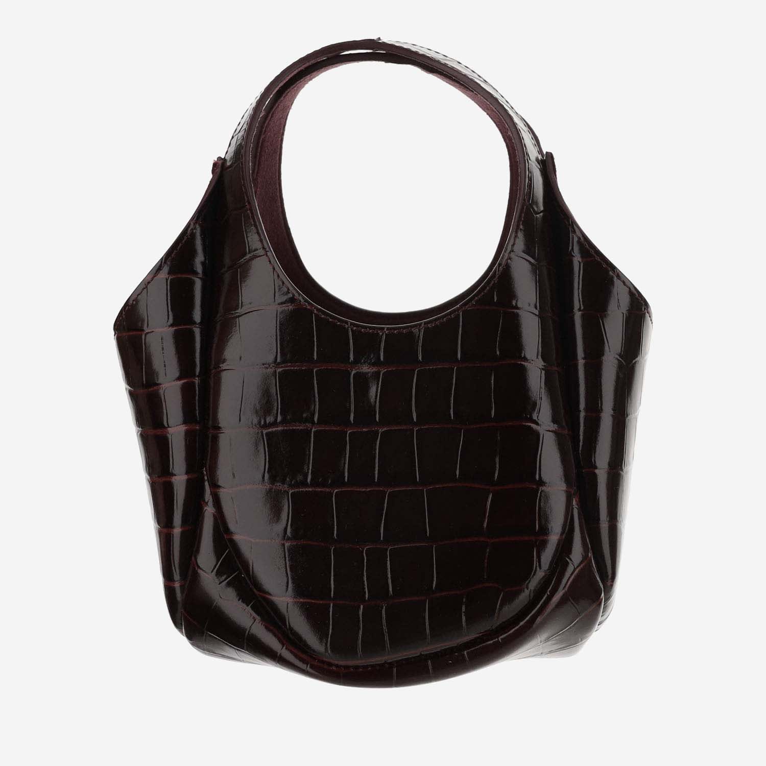 B-Buzz Mini Shoulder Bag With Crocodile Effect