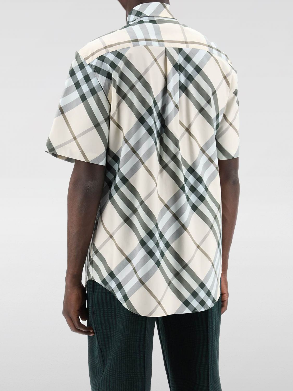 Nova Check-jacquard shirt - Neutrals