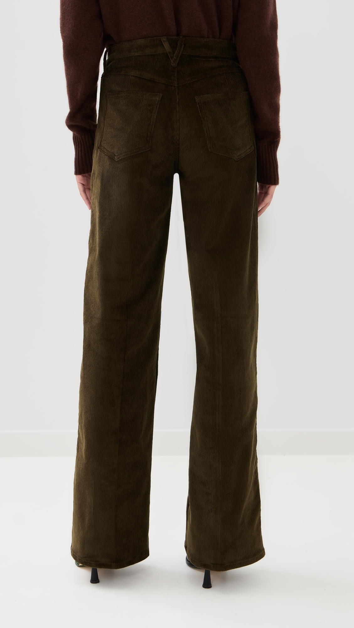 Vintage Wide Leg Corduroy Pants Americano