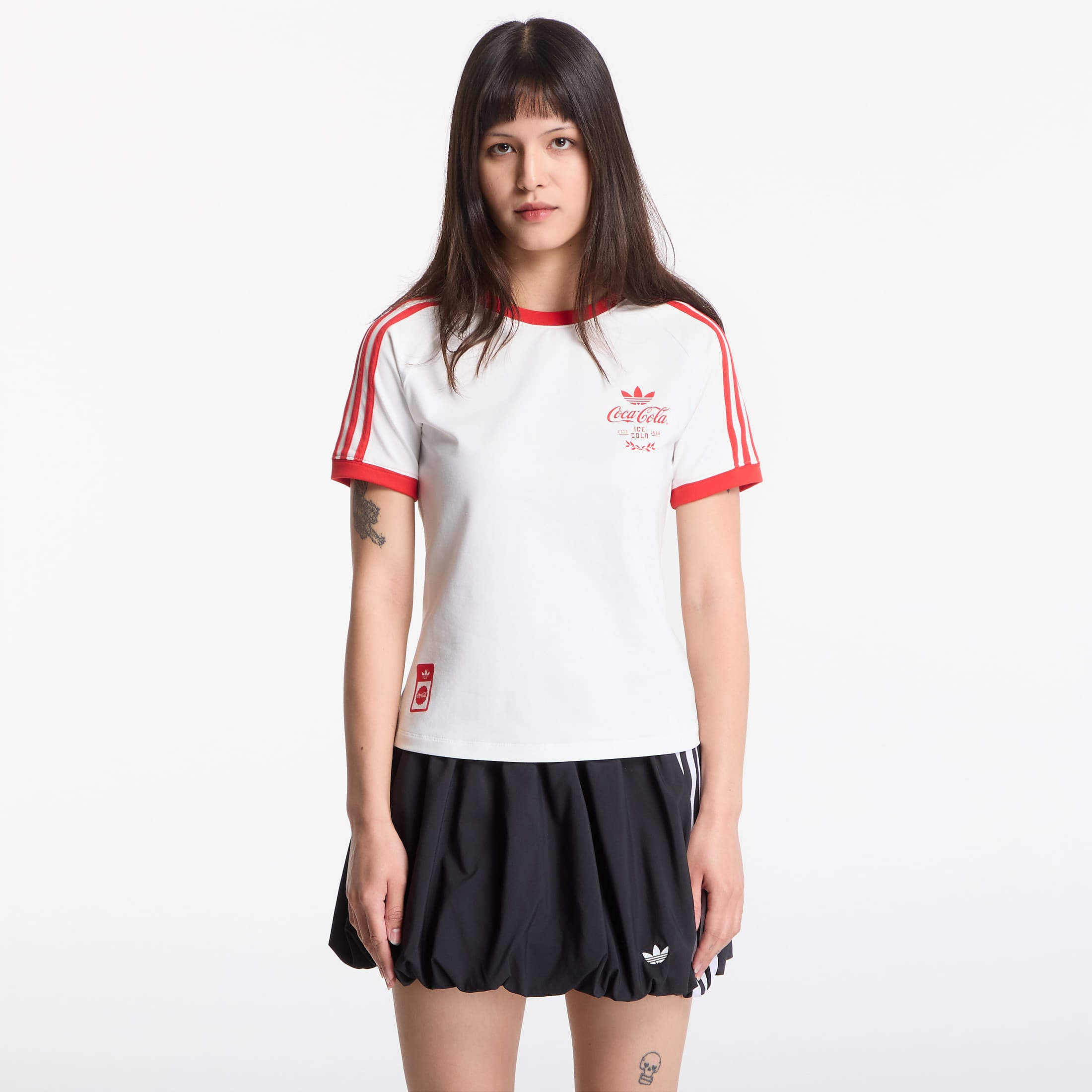 T-shirt adidas x Coca Cola 3 Stripes Tee Core White