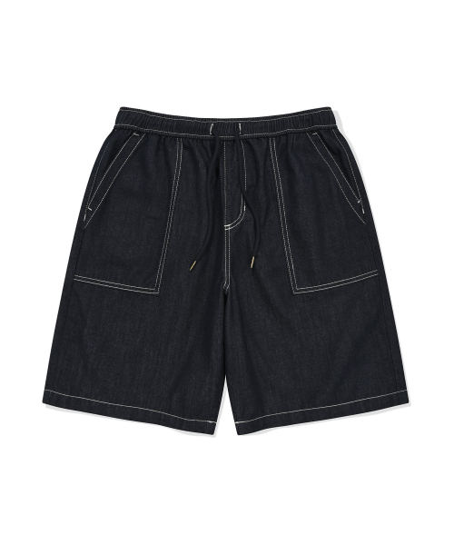 Easy Denim Shorts Indigo