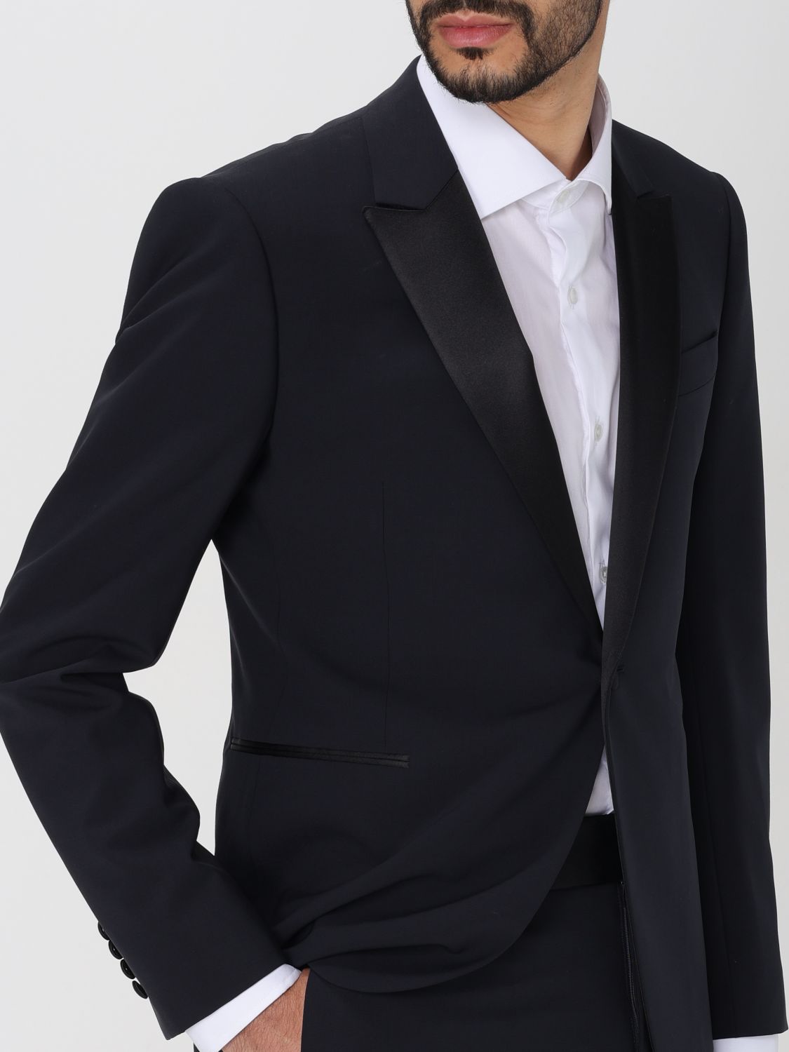 Suit Men color Navy