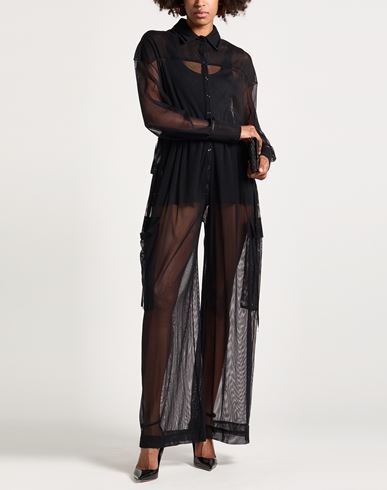 Woman Jumpsuit Black Size S Polyamide, Cotton