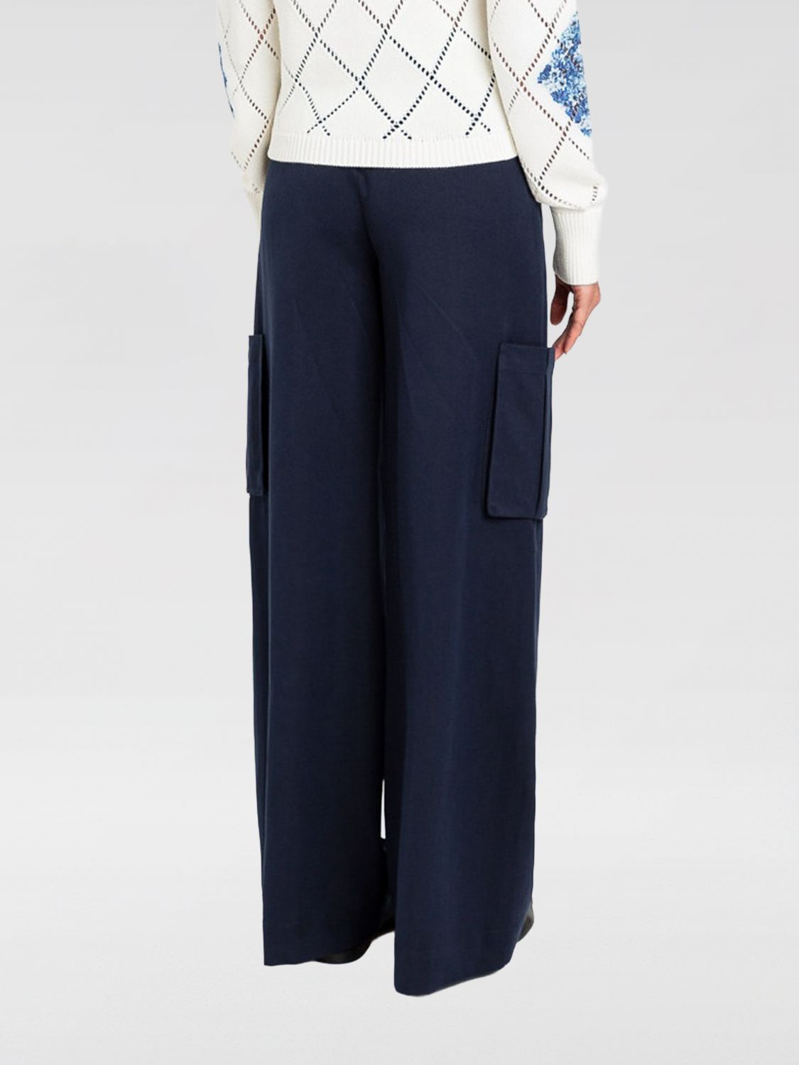 Pants Woman color Blue