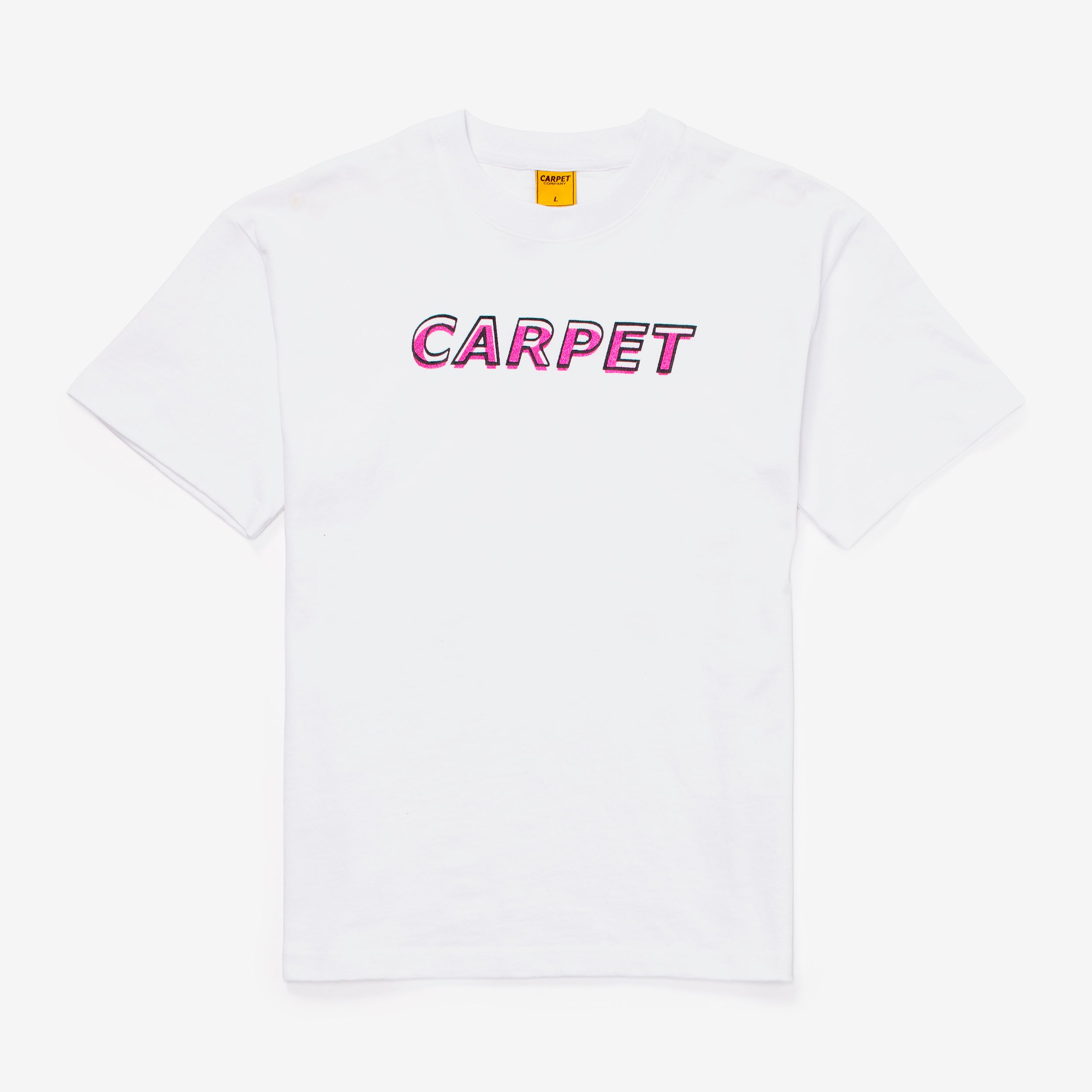 Carpet Company Misprint Tee - WHITE - unisex