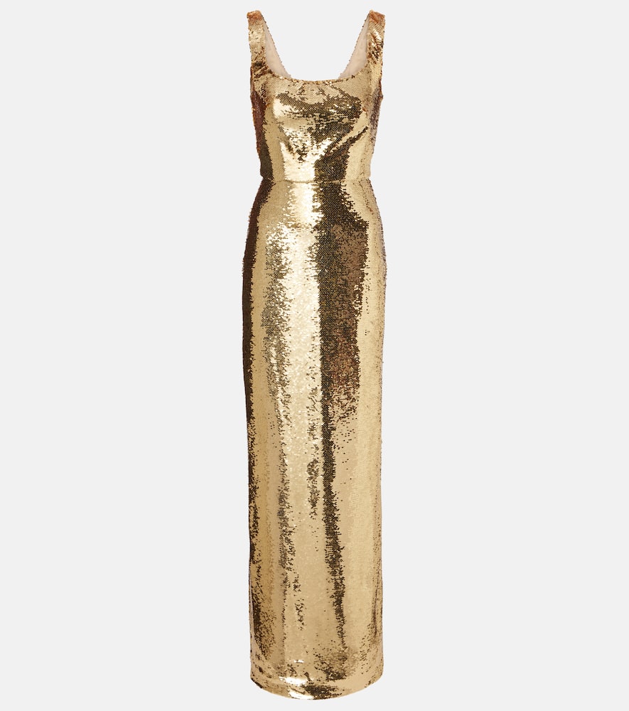 Sequined gown