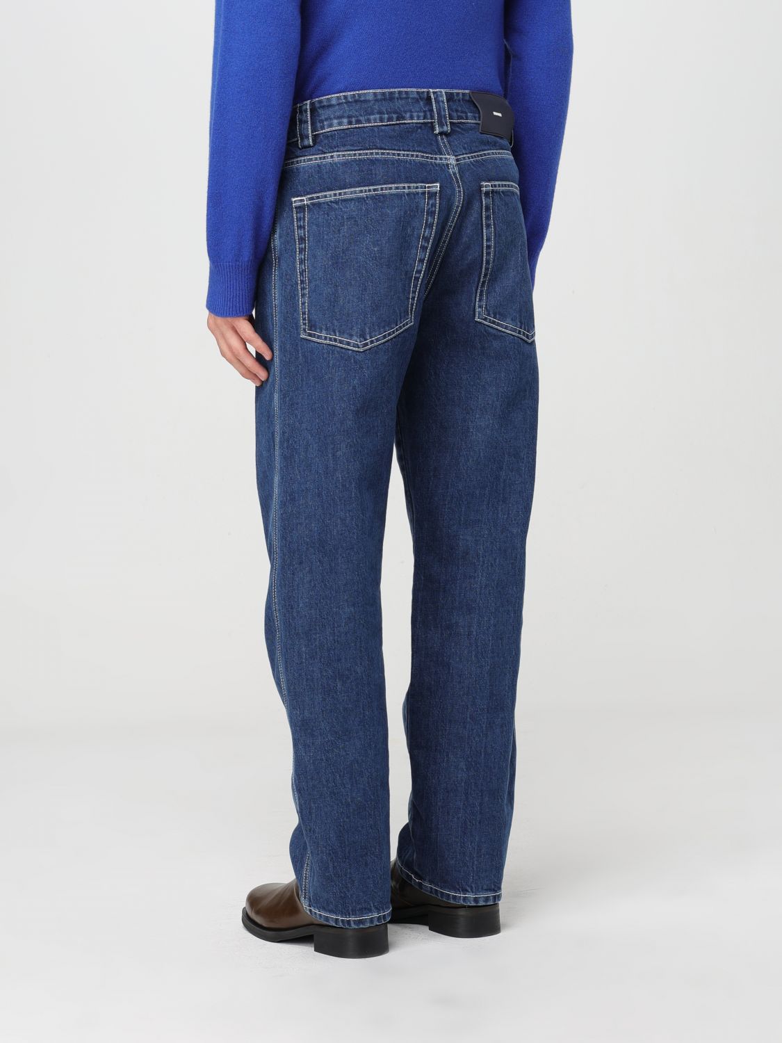 Jeans Men color Denim