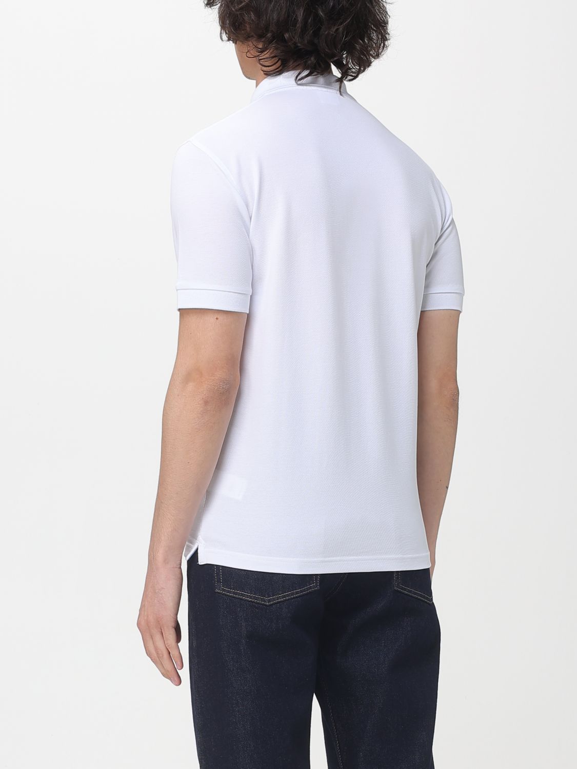 Polo Shirt Men color White
