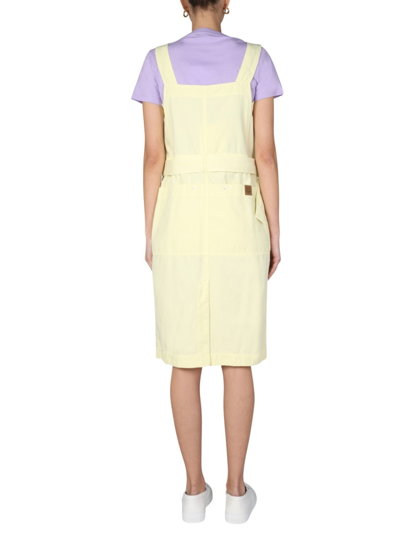 Cotton pinafore dress