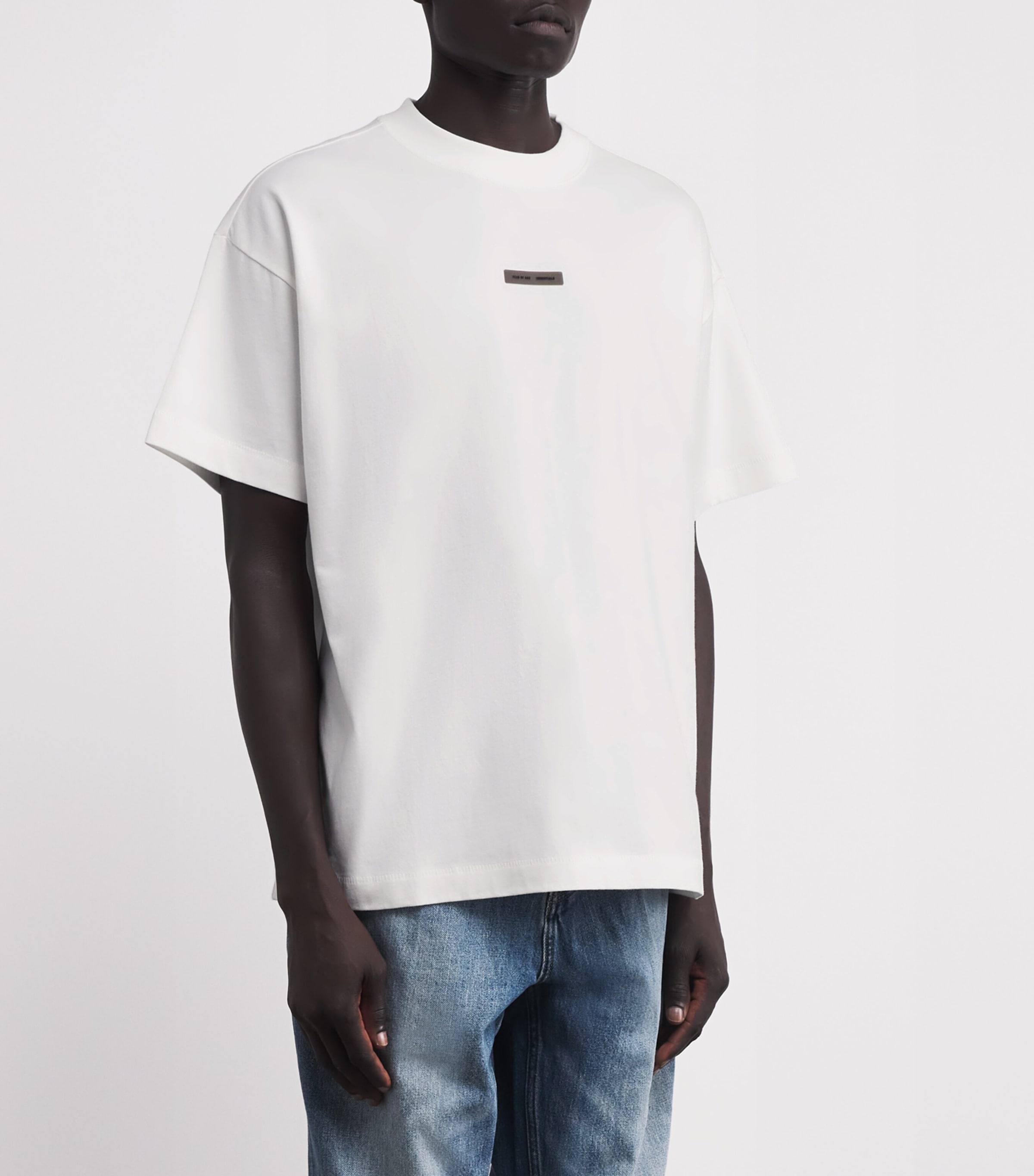 Cotton Oversized Logo T-Shirt