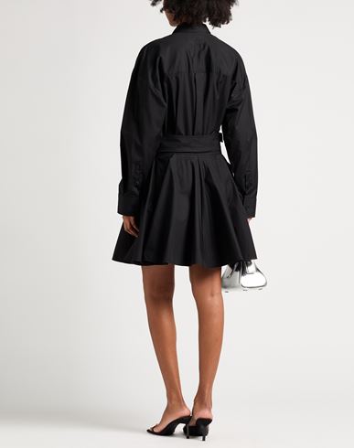 Woman Mini dress Black Size 0 Cotton