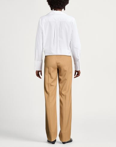 Woman Pants Camel Size 4 Polyester, Wool, Elastane