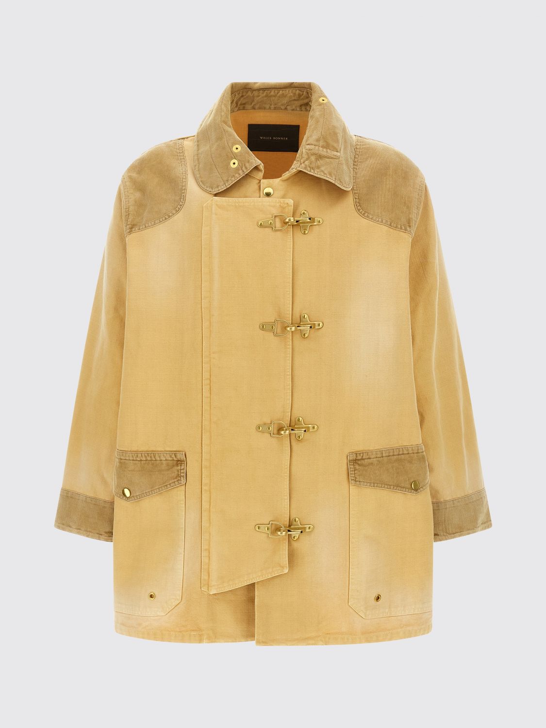 Coat Men color Sand