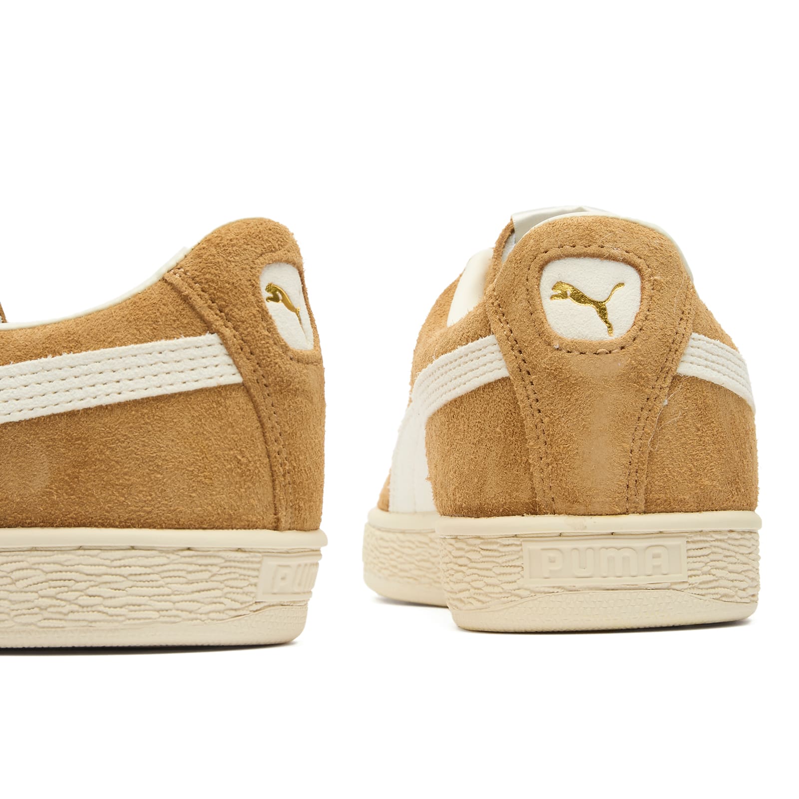 Suede Charles F. Stead IV Sneaker Honey Butter/White