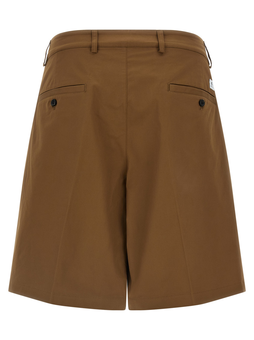 Brown Easy Bermuda Shorts