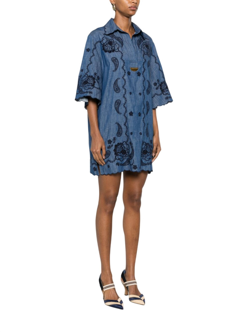 Aster Denim Mini Dress