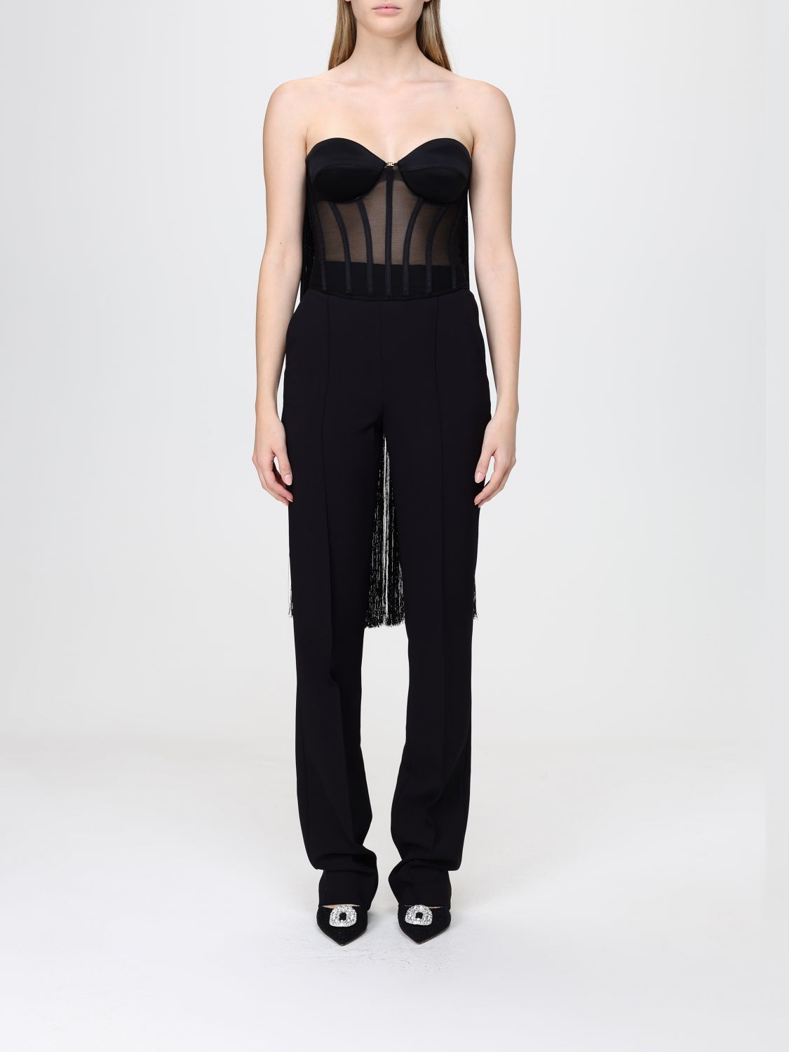 Top Woman color Black
