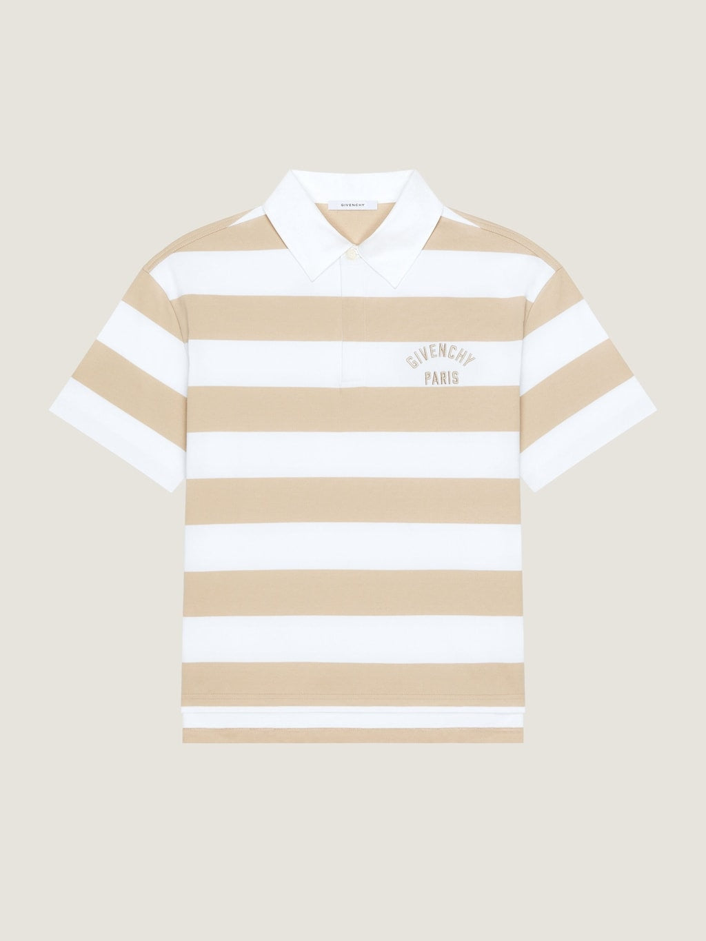 Men's Striped Polo Shirt