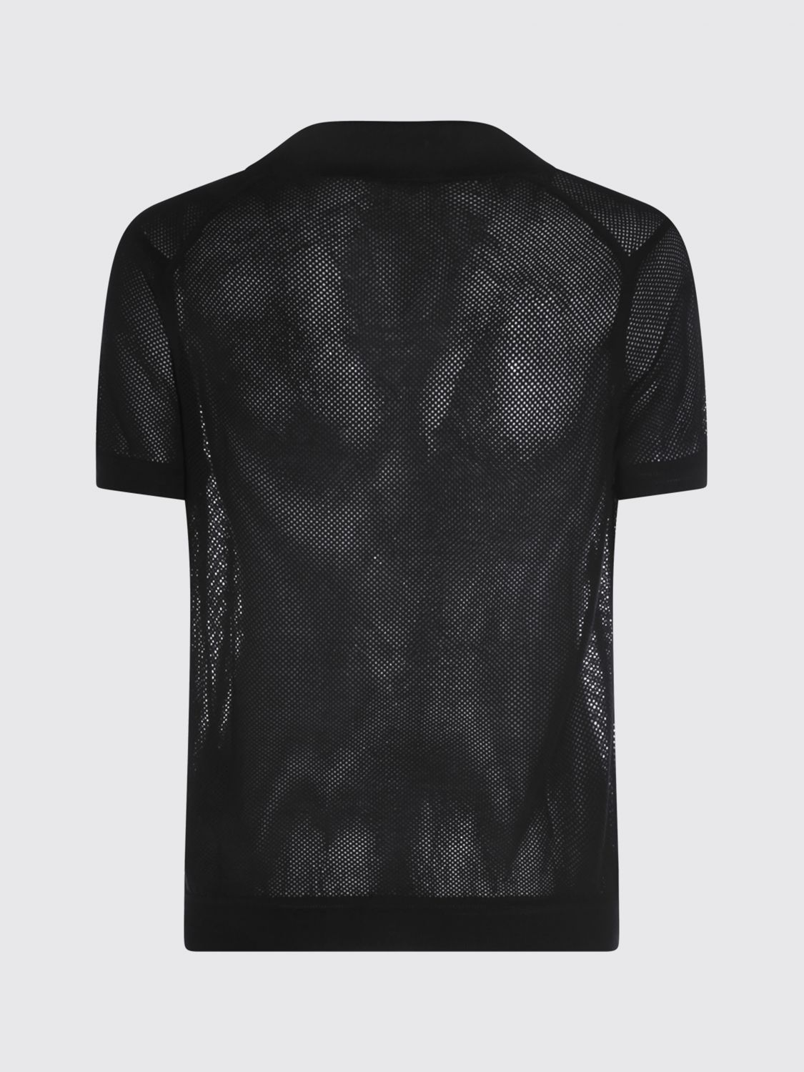 Polo Shirt Men color Black