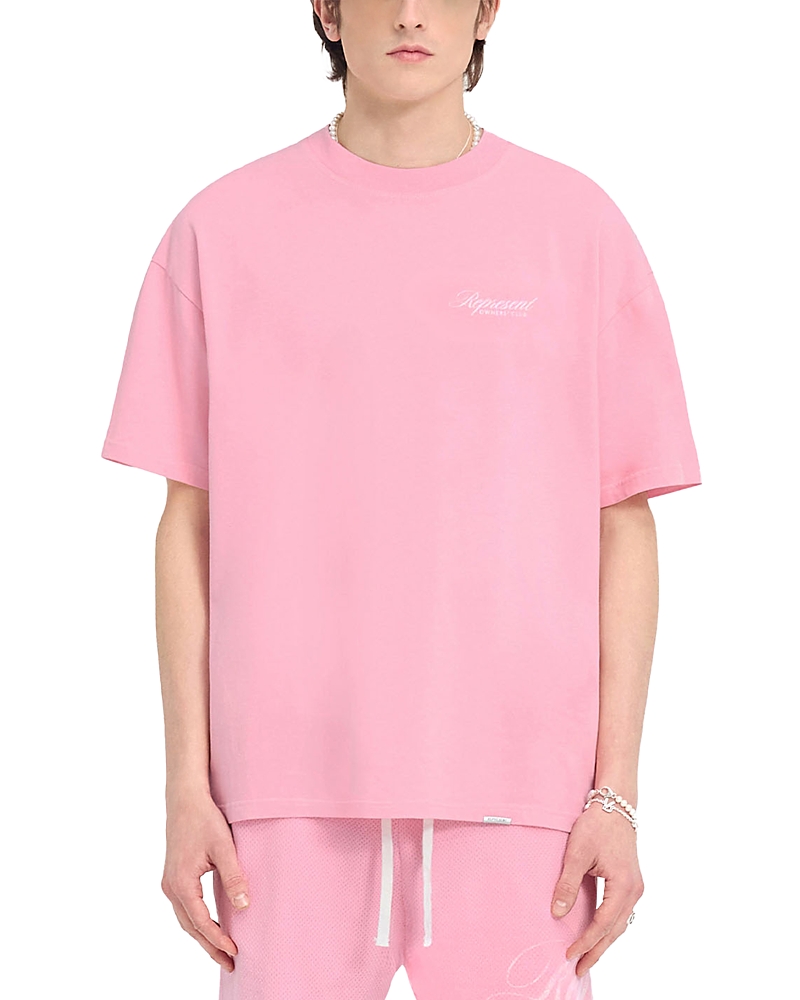 Owners Club Script T-shirt - Pink