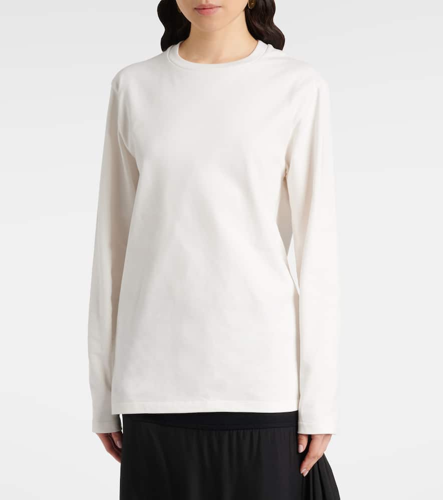 Cotton jersey top