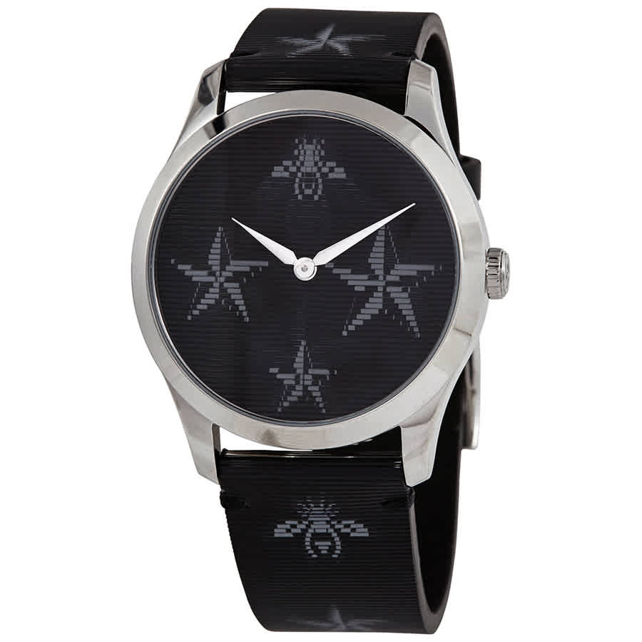 G-Timeless Quartz Black Dial Ladies Watch YA1264105