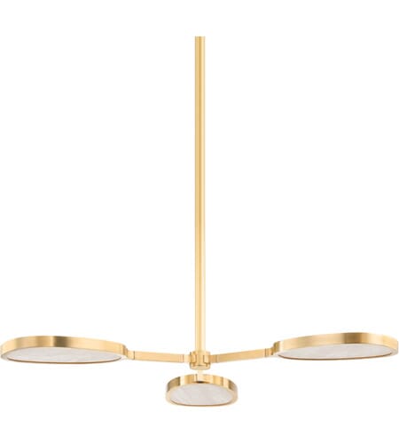 Corbett Beirut 3-Light Ceiling Light in Vintage Bra