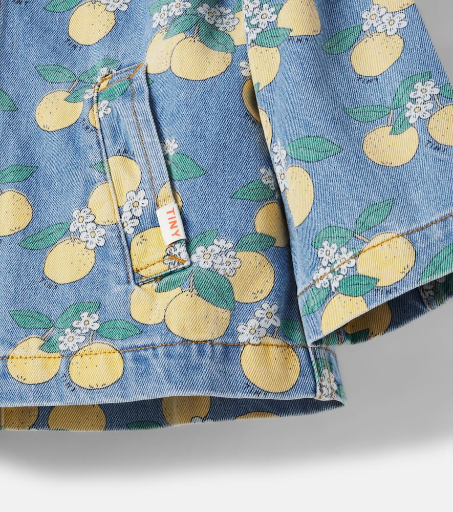 Oranges printed denim jacket