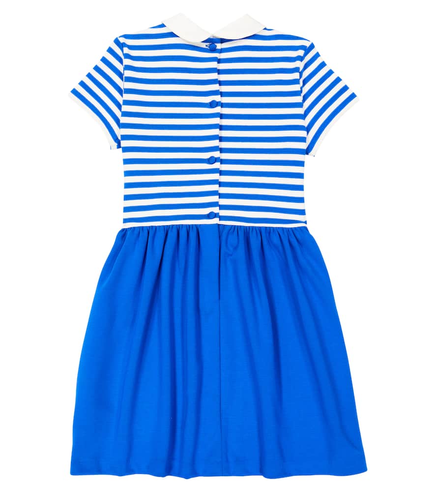 Polo Ralph Lauren Kids Striped cotton-blend dress