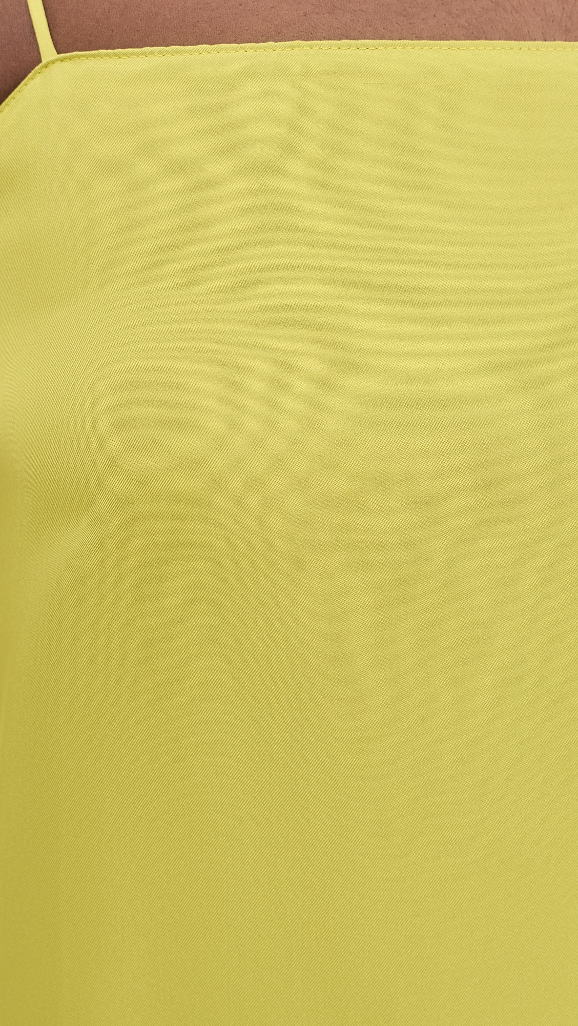 Everyday Silk Dress Chartreuse