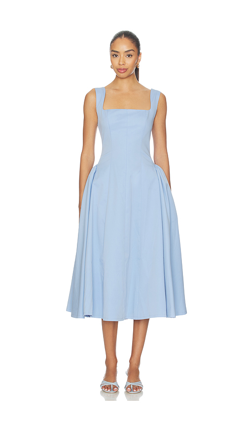 DELFI Madeline Dress in Baby Blue. - L also in