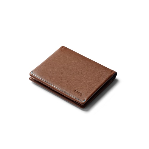 Slim Sleeve Wallet Slim Minimalist Leather Billfold Wallets Hazelnut