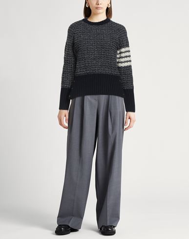 Woman Sweater Navy Size 0 Wool, Mohair wool