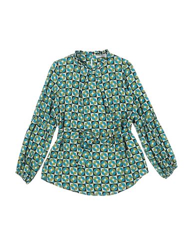 Kid Girl Top Deep teal Size 10 Viscose