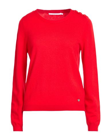 Woman Sweater Red Size S Wool, Polyamide, Cashmere