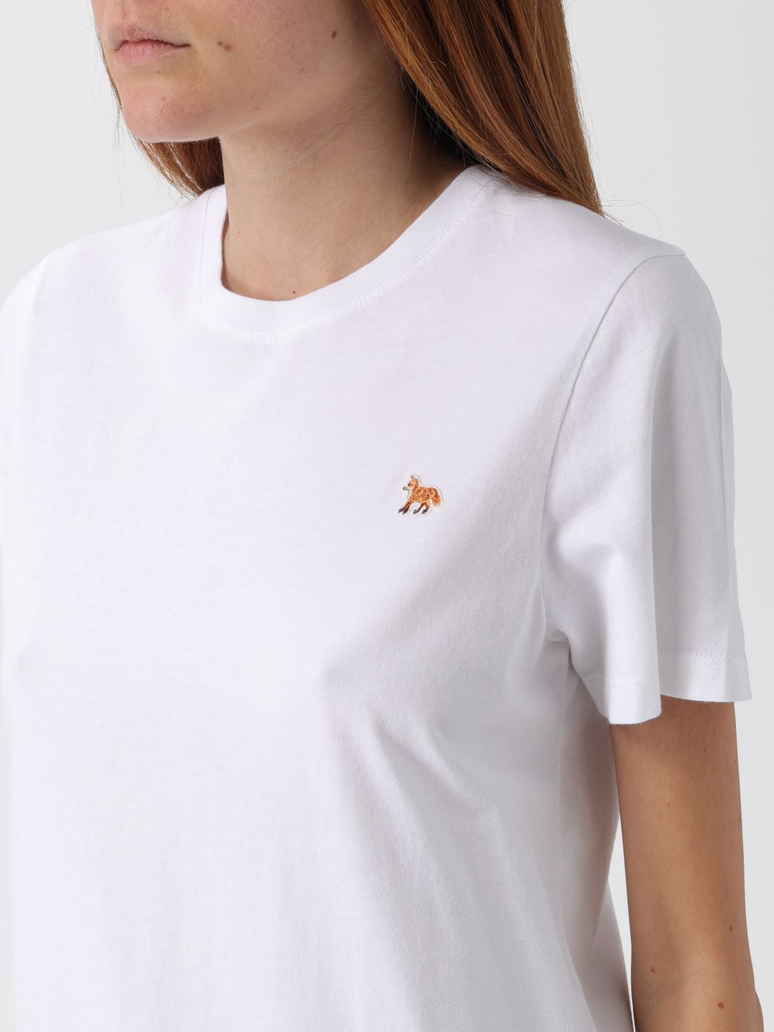 T-Shirt MAISON KITSUNÉ Woman color White