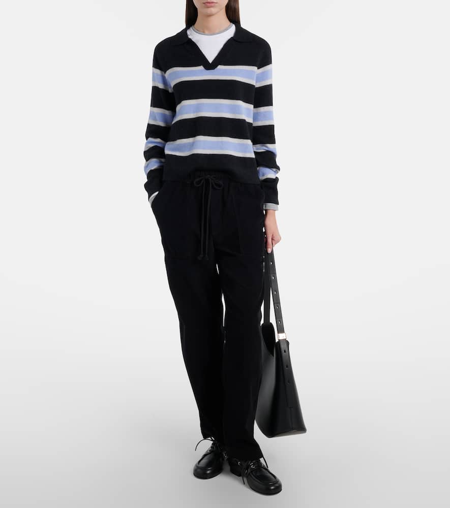 Everlake striped polo sweater