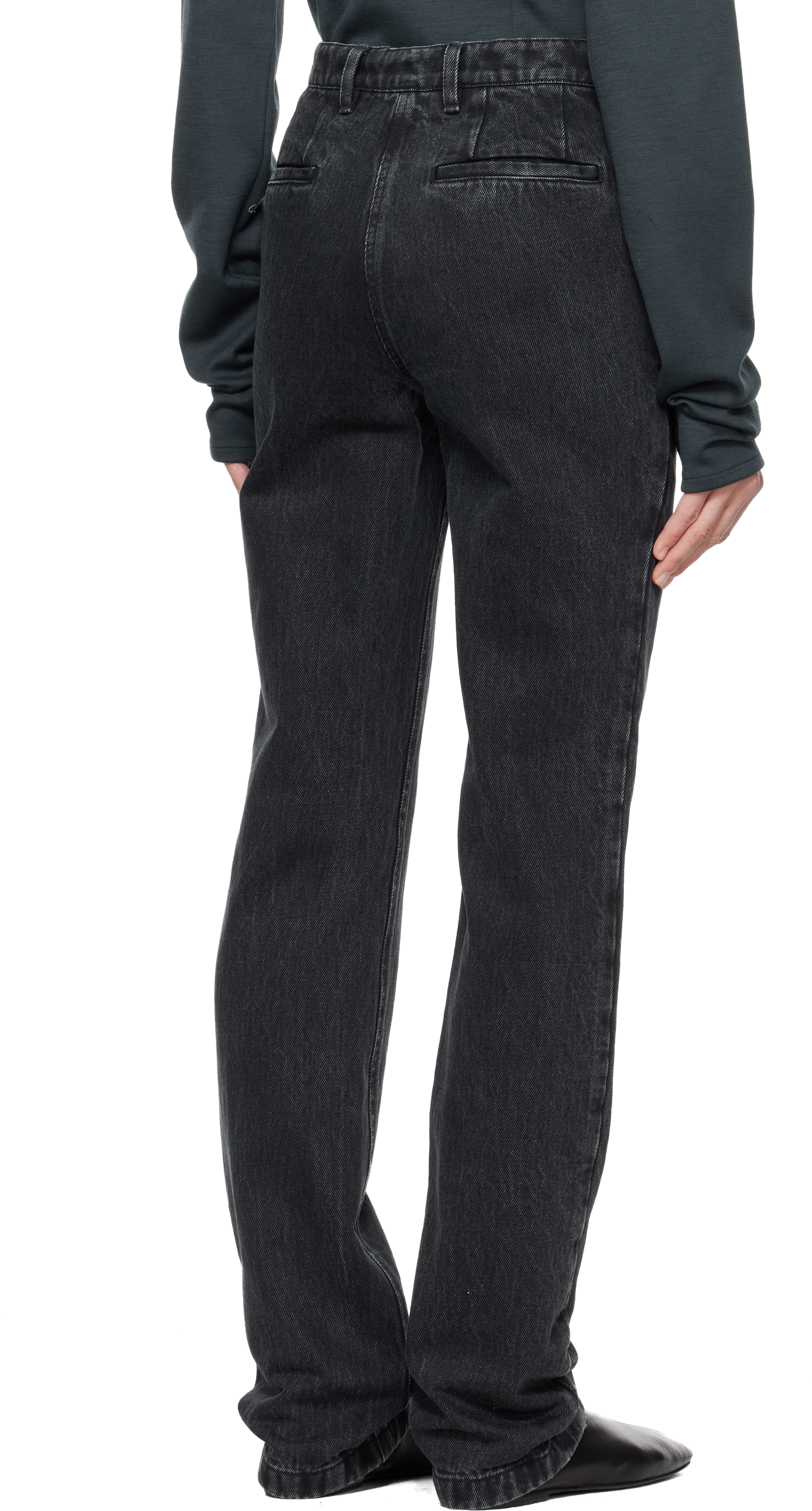 Black Faded Jeans