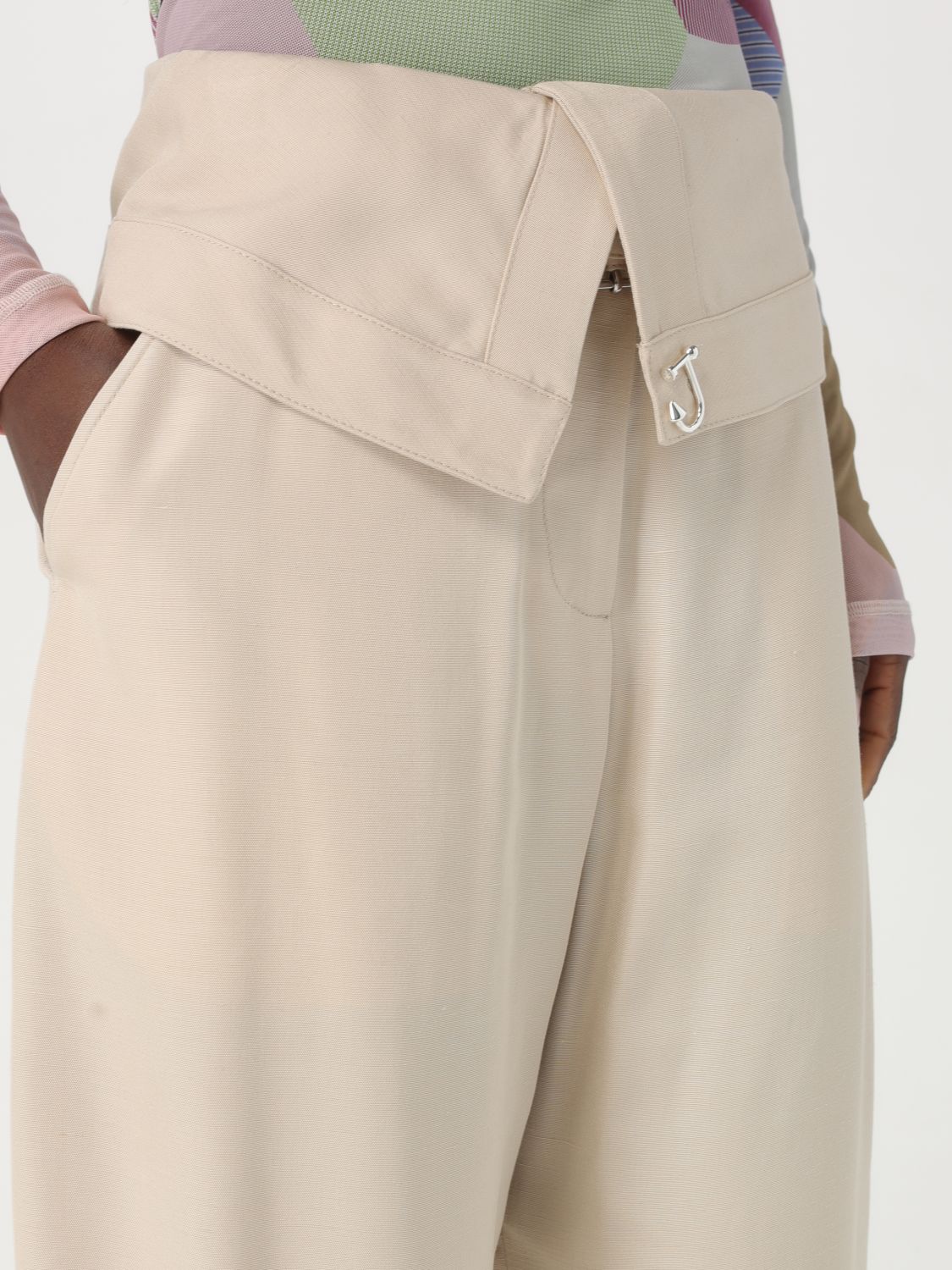 Pants JW ANDERSON Woman color Beige