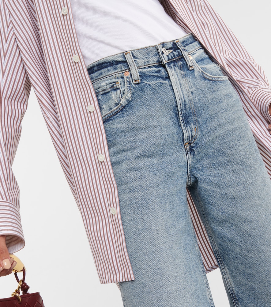 Paloma high-rise wide-leg jeans