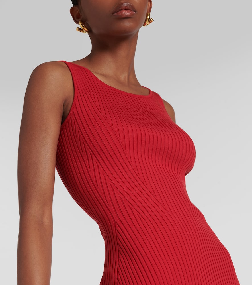 Davian silk-blend maxi dress