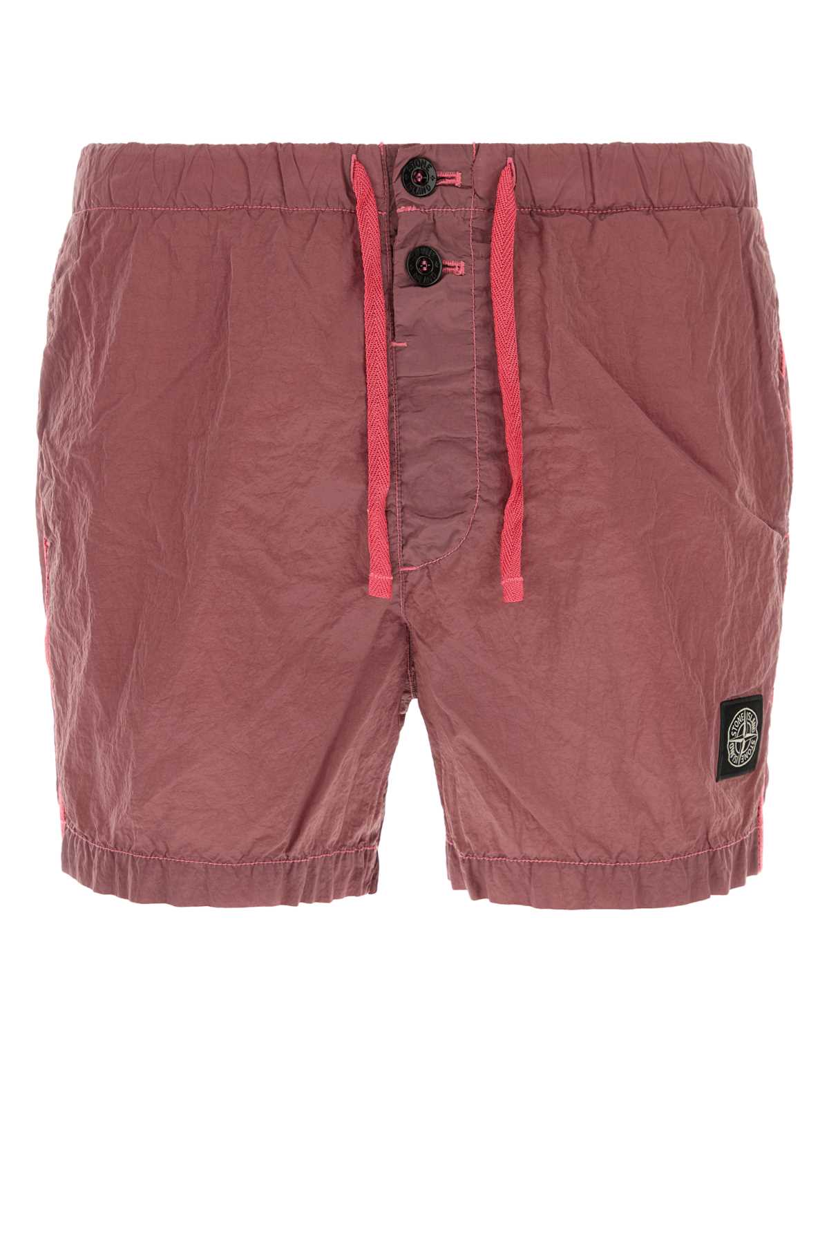 Geranium Bermuda Shorts — Pink