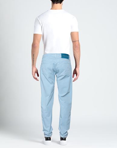 Jacob Cohёn Man Pants Sky blue Size 30 Cotton, Elastane, Polyester
