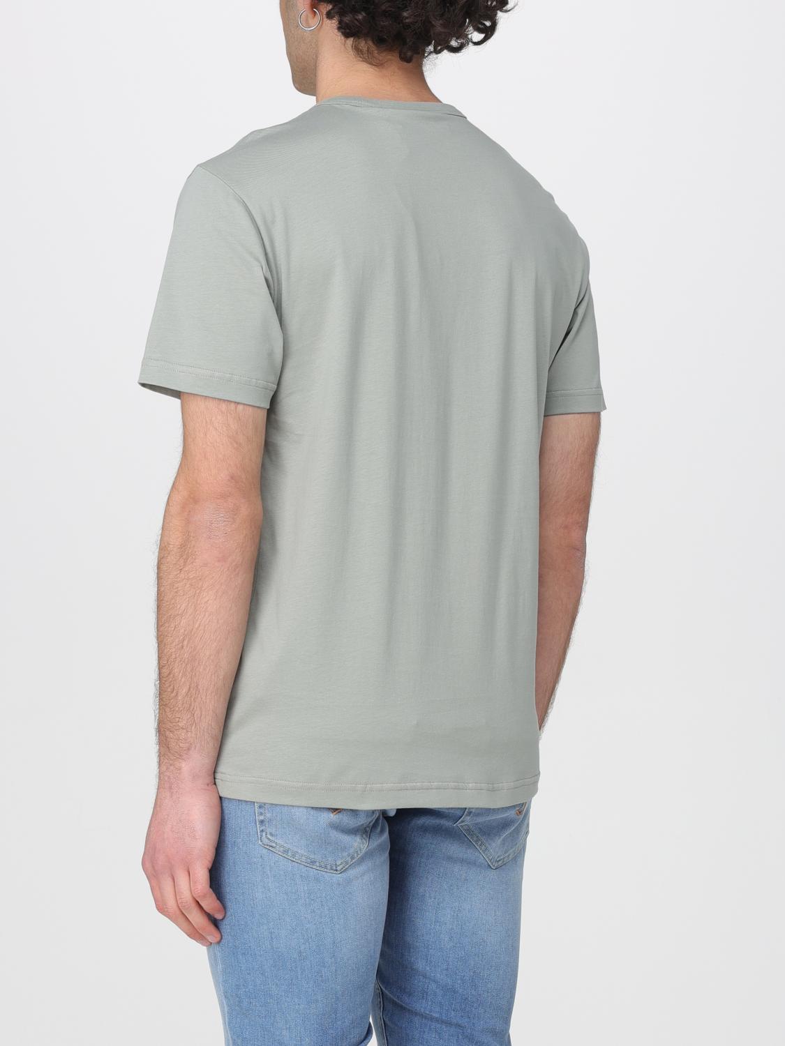 T-Shirt Men color Green