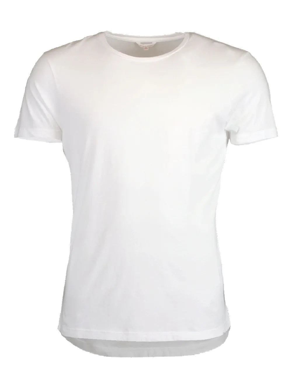 Crew-Neck Cotton T-Shirt — White